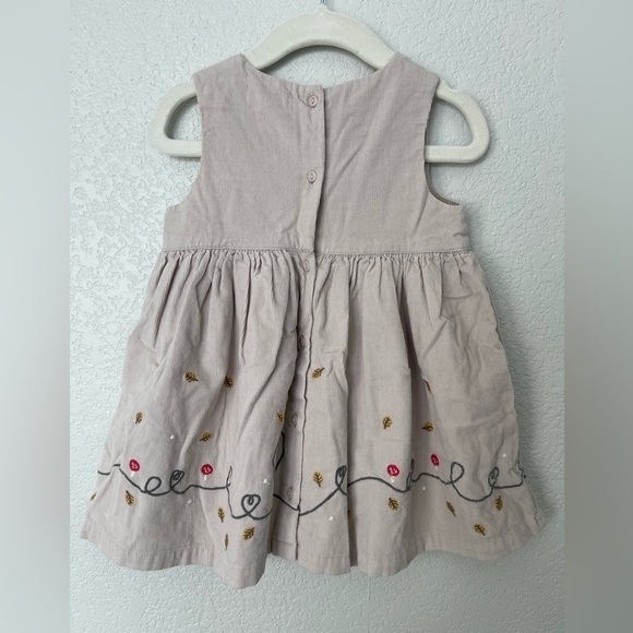 Du Pareil au Mem Corduroy Fabrique Baby Dress 18 months - Picture 2 of 6